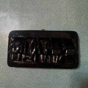 Black clutch wallet